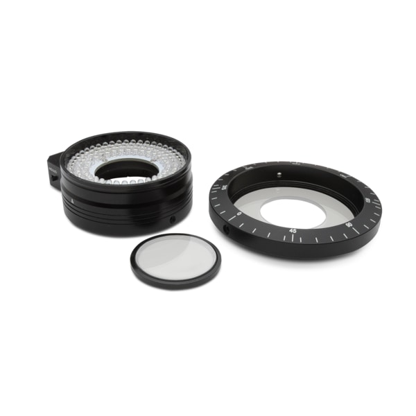 Led Ring Light Source With Polarizer